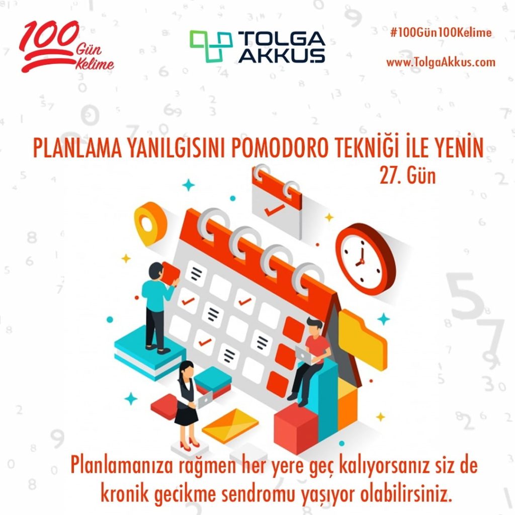 Planlama Yanılgısını Pomodoro Tekniği İle Yenin (27. Gün)
