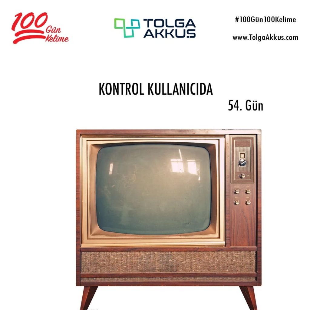 Kontrol Kullanıcıda (54. Gün)