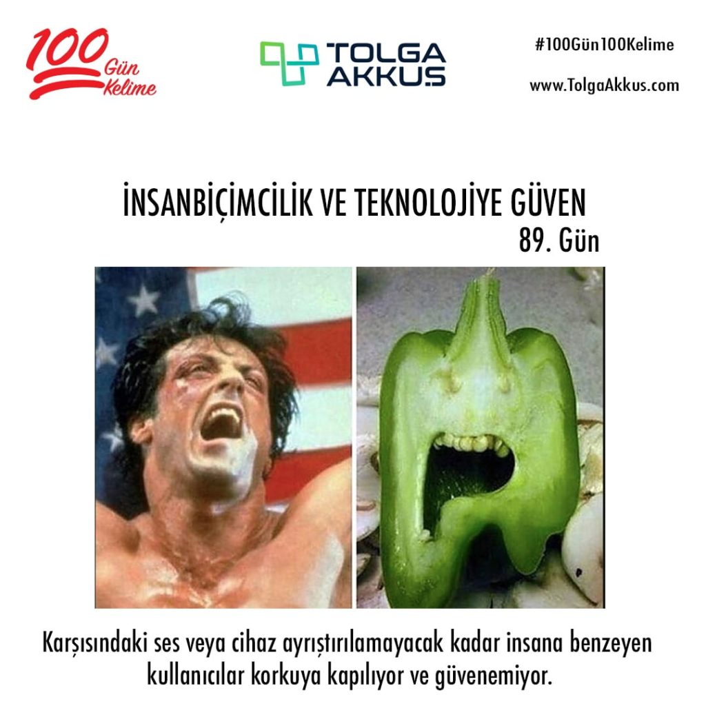 İnsanbiçimcilik ve Teknolojiye Güven  (89. Gün)