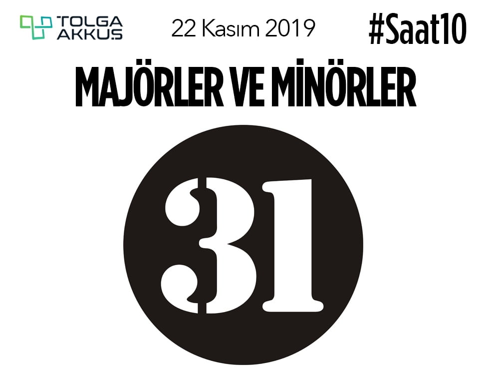 Majörler ve Minörler
