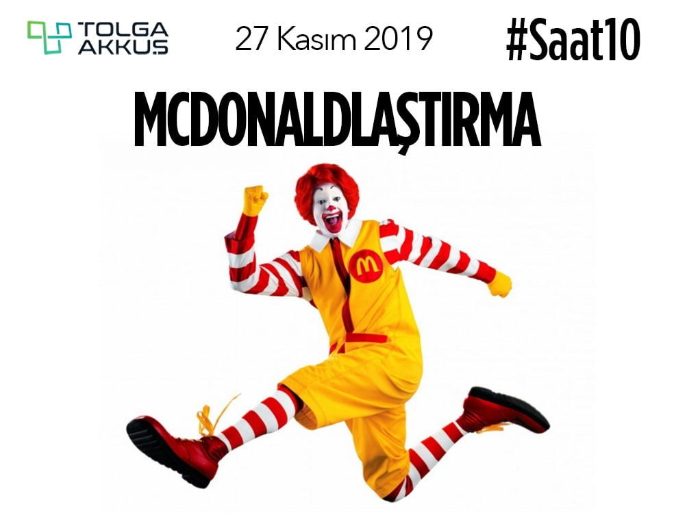 McDonaldlaştırma