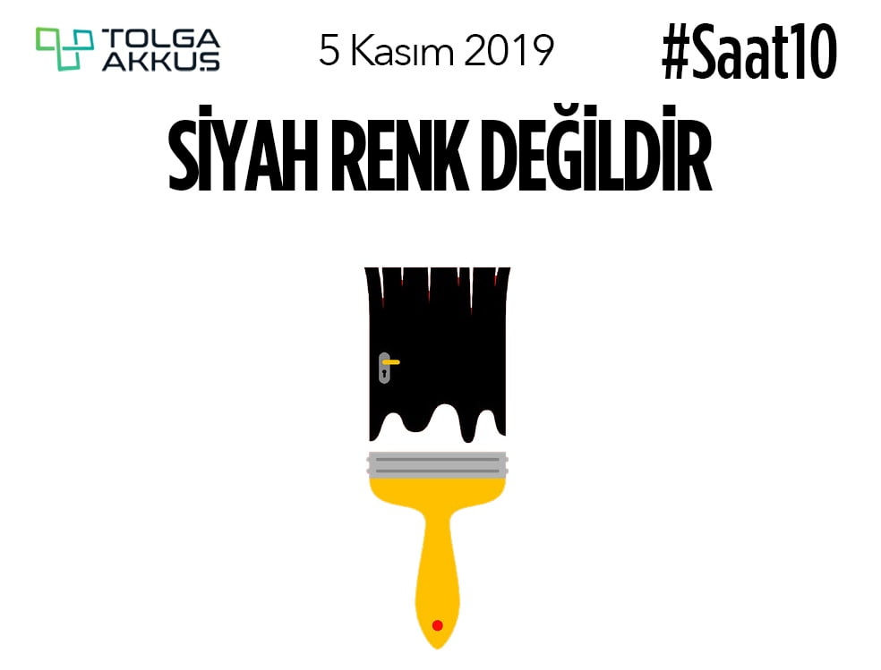Siyah Renk Değildir